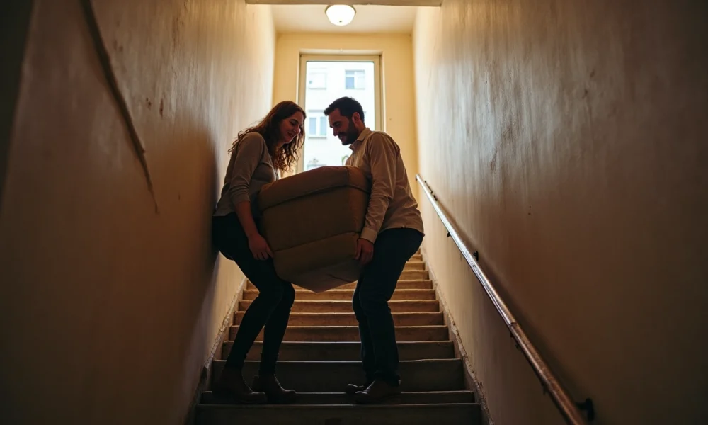 demenagement immeuble sans ascenseur